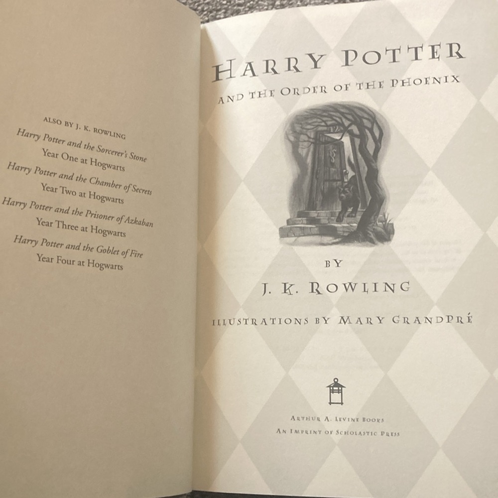 Harry Potter and the Order of the Phoenix by J. K. Rowling - Picture 2 of 5